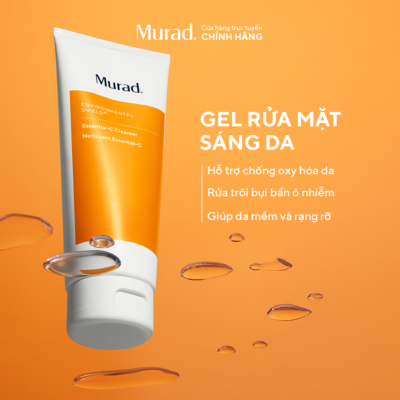 Gel rửa mặt sáng da Murad Essential-C Cleanser 148ml - Ảnh 7