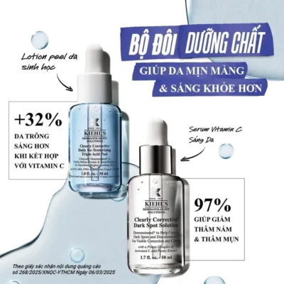 Dưỡng chất (serum) Vitamin C Kiehl's Clearly Corrective Dark Spot Solution 50ml - Ảnh 6