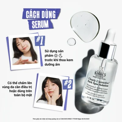 Dưỡng chất (serum) Vitamin C Kiehl's Clearly Corrective Dark Spot Solution 50ml - Ảnh 5