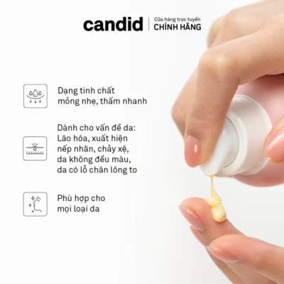 Candid Anti-Aging Retinol Serum 0.5% / 1.0% Treatment (30ml) - Image 3