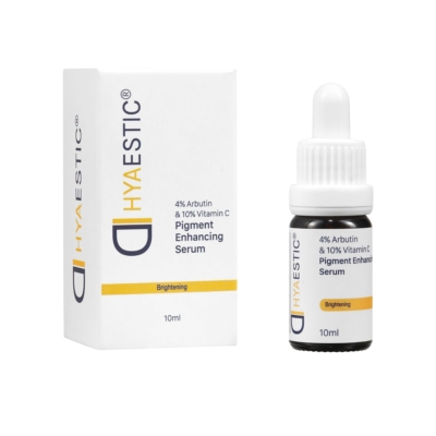 Serum sáng da, mờ thâm nám Hyaestic Pigment Enhancing 4% Arbutin & 10% Vitamin C - Ảnh 4