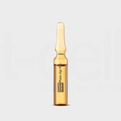 Ampoules 15% Vitamin C Nguyên Chất Chống Lão Hóa, Sáng Da, Cấp Ẩm - MartiDerm Platinum Photo Age HA+