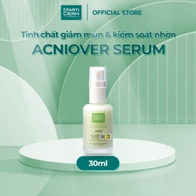 Tinh Chất Giảm Mụn, Kiểm Soát Nhờn Và Mờ Thâm Martiderm Acniover Serum 30ml - Ảnh 4