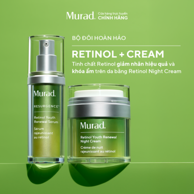 KOL x Murad x Tinh chất Retinol giúp da mịn màng và làm mờ nếp nhăn Murad Retinol Youth Renewal Serum 30ml - Ảnh 5