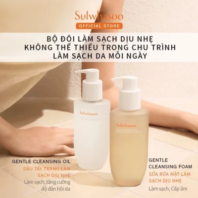 Sữa Rửa Mặt Tạo Bọt Dưỡng Ẩm Làm Sạch Dịu Nhẹ Sulwhasoo Gentle Cleansing Foam 200ml - Ảnh 6