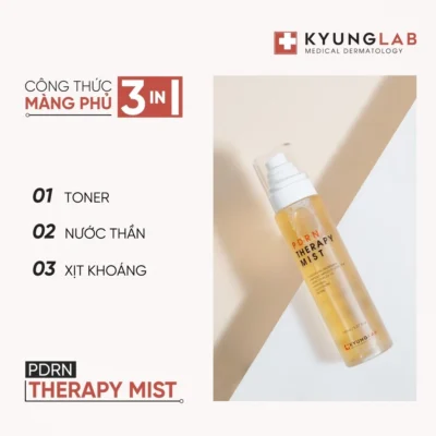 Xịt khoáng dưỡng ẩm KyungLab PDRN phục hồi làm dịu da chống lão hoá da 150ml - Ảnh 4