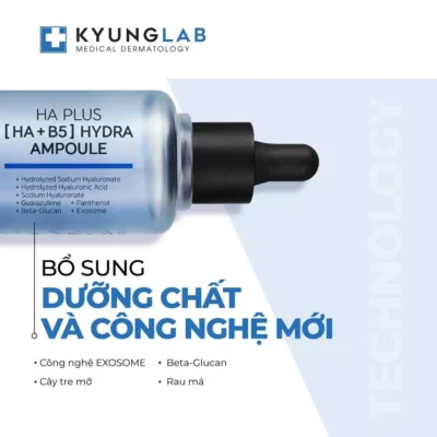 Serum dưỡng ẩm HA B5 KyungLab 50ml - Ảnh 3