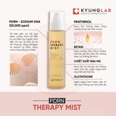 Xịt khoáng dưỡng ẩm KyungLab PDRN phục hồi làm dịu da chống lão hoá da 150ml - Ảnh 5