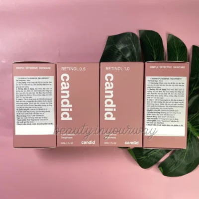 Candid Anti-Aging Retinol Serum 0.5% / 1.0% Treatment (30ml) - Image 6