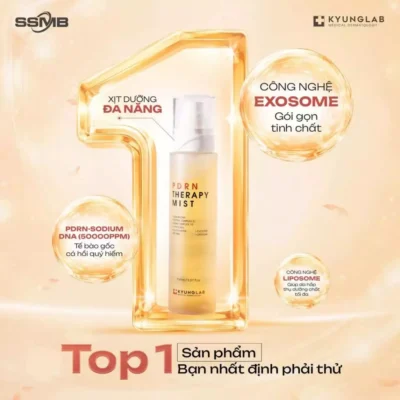 Alternative view of Xịt khoáng dưỡng ẩm KyungLab PDRN phục hồi làm dịu da chống lão hoá da 150ml