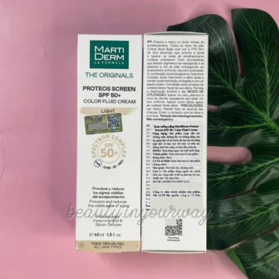 Kem chống nắng bảo vệ da toàn diện Martiderm The OriginalsProteos Screen SPF50+ FluidCream - Ảnh 3