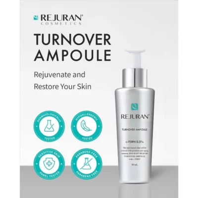 Tinh Chất Tái Tạo, Phục Hồi Và Cải Thiện Sức Khỏe Nền Da Chứa 0.5% c-PDRN Rejuran Turnover Ampoule - Ảnh 5