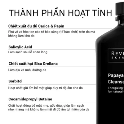 Sữa rửa mặt đu đủ Papaya Enzyme Cleanser - Ảnh 9